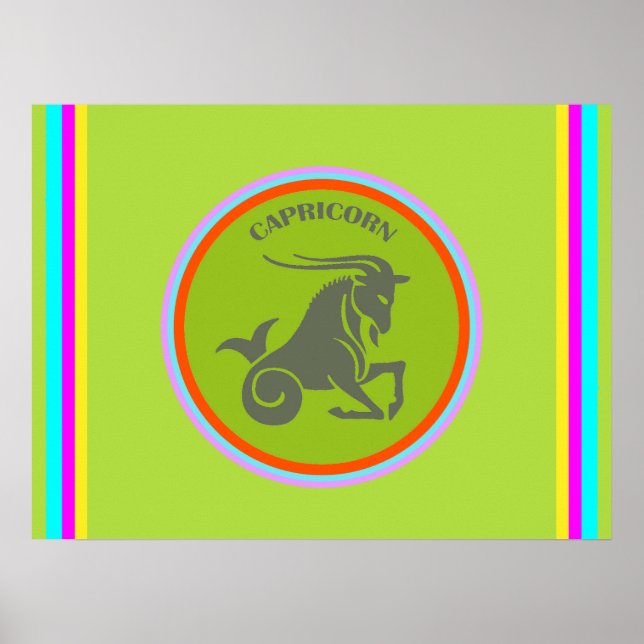 Póster Poster de Capricorn (Frente)