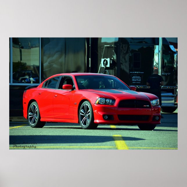 Póster poster de cargador Dodge 2013 (Frente)