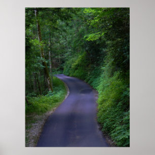 Póster Poster de carretera de país