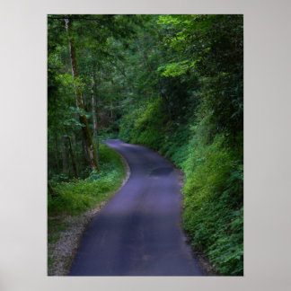 Póster Poster de carretera de país