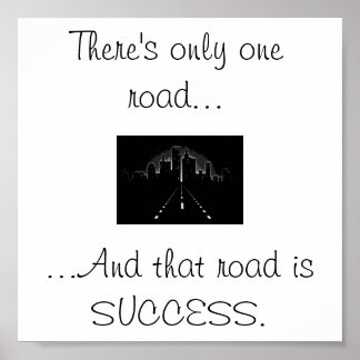 Póster Poster de carreteras