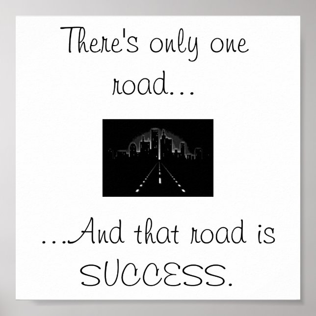 Póster Poster de carreteras (Frente)