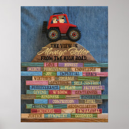 Póster Poster de carreteras altas