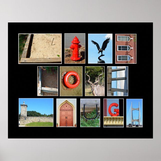 Póster poster de cartas de reír con amor vivo (Frente)