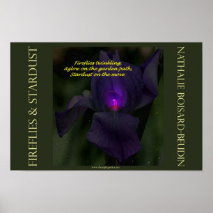 Póster poster de cartera "Fireflies & Stardust" (16,5 x 1