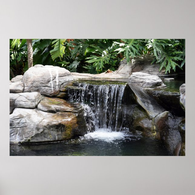Póster Poster de cascada (Frente)