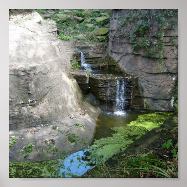 Póster Poster de cascada (Frente)