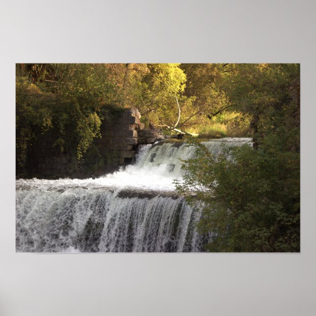 Póster Poster de cascada (Frente)