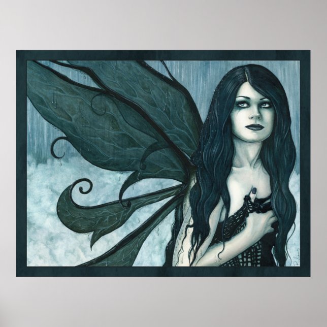 Póster Poster de cascada mist (Frente)