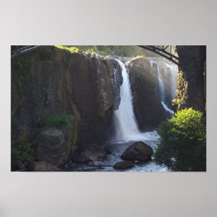Póster Poster de cascadas pasaicas