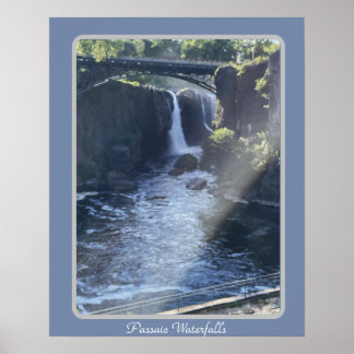 Póster Poster de cascadas pasaicas