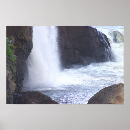 Póster Poster de cascadas pasaicas