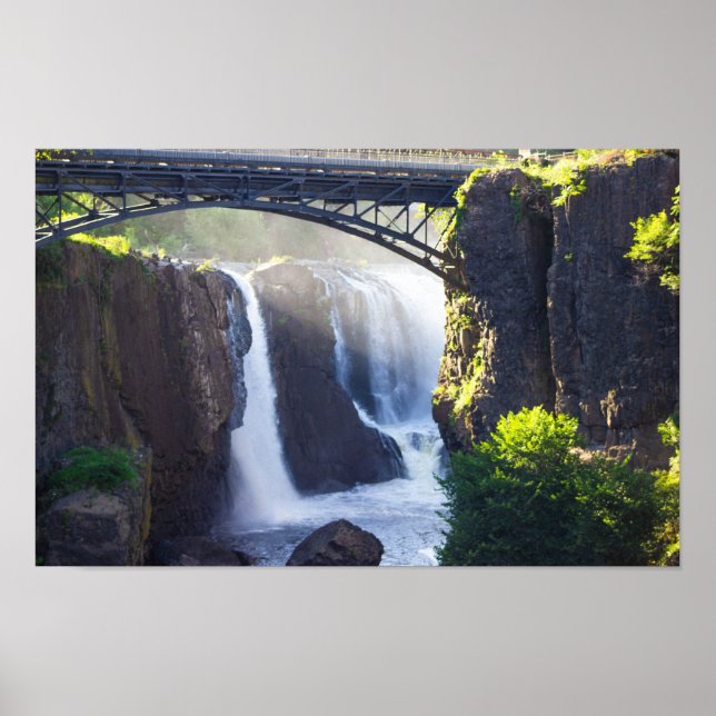 Póster Poster de cascadas pasaicas (Frente)