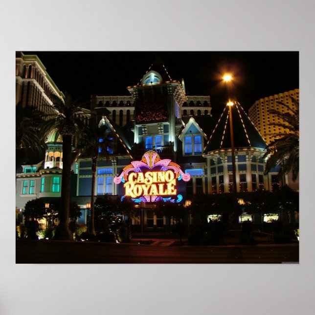 Póster Poster de Casino Royale Las Vegas Imprimir (Frente)