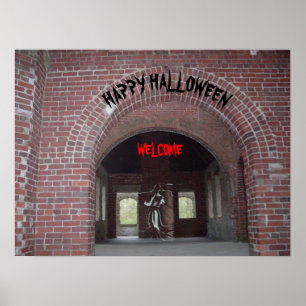 PÓSTER POSTER DE CASTILLO DE PELIGRO