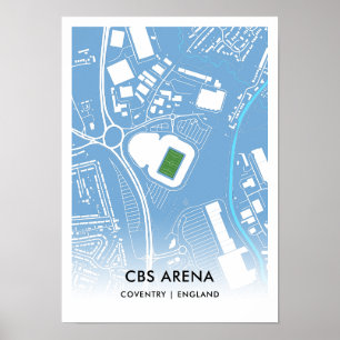 Póster Poster de CBS Arena - Casa de Coventry City FC, In