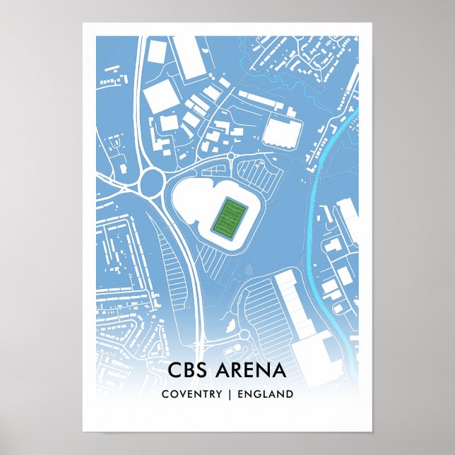 Póster Poster de CBS Arena - Casa de Coventry City FC, In (Frente)
