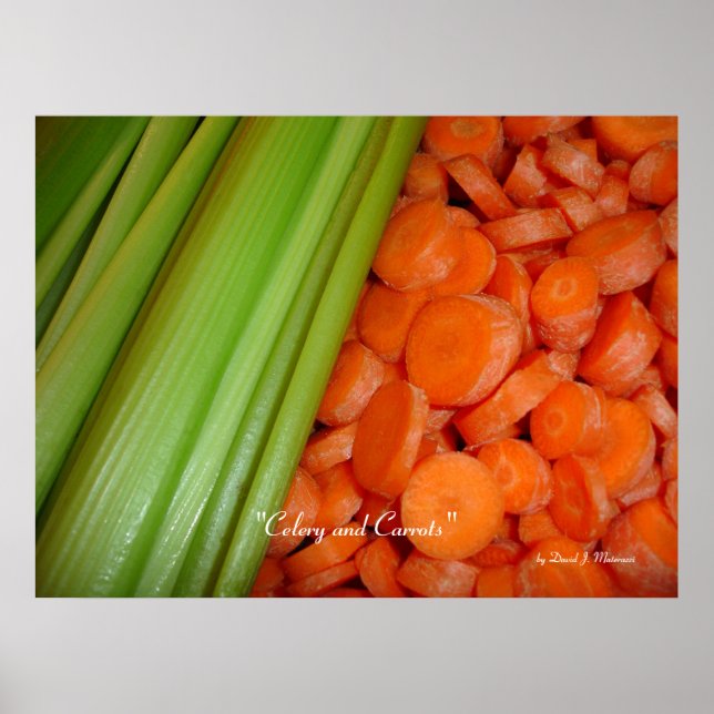 Póster Poster de Celery and Carrots (Frente)