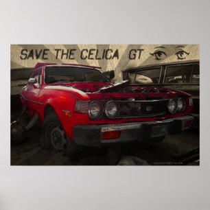 Póster Poster de Celica GT