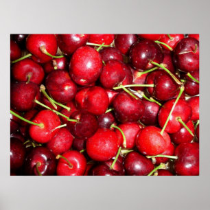 Póster Poster de cerezas