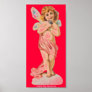PÓSTER POSTER DE CHERUB DE LA FERIA LUMINOSA (AMOR)