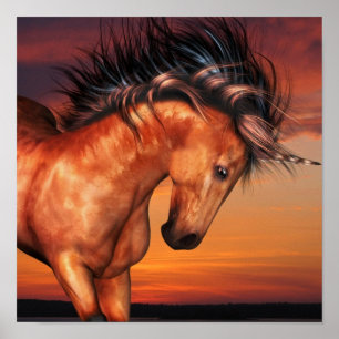Póster Poster de Chestnut Unicorn