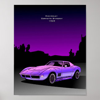 Póster Poster de Chevrolet 1969