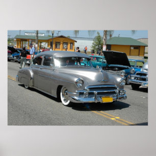 Póster poster de Chevrolet Fleetline 1950