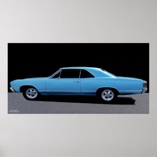 Póster poster de CHEVY MALIBU 1967