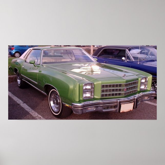 Póster poster de Chevy Monte Carlo 1976 (Frente)