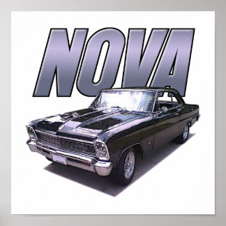 Póster poster de Chevy Nova en 1966
