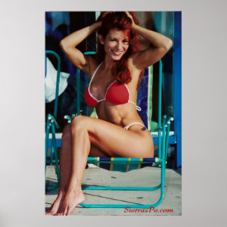 Póster Poster de Chica de fitness