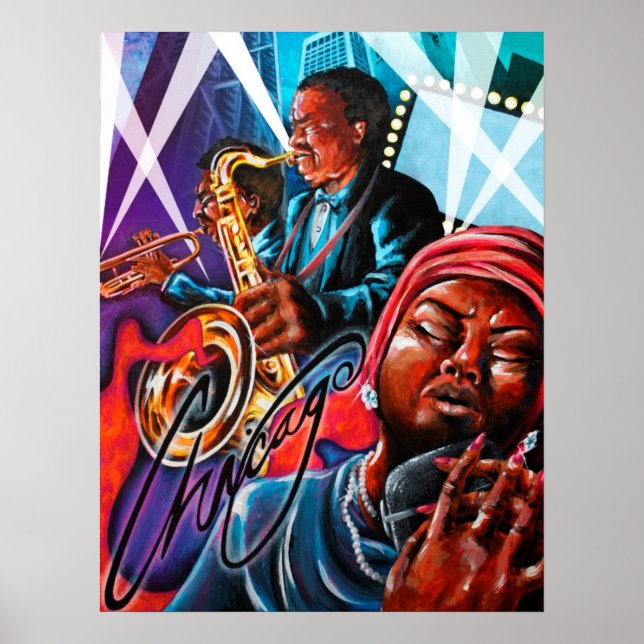 Póster Poster de Chicago (Frente)