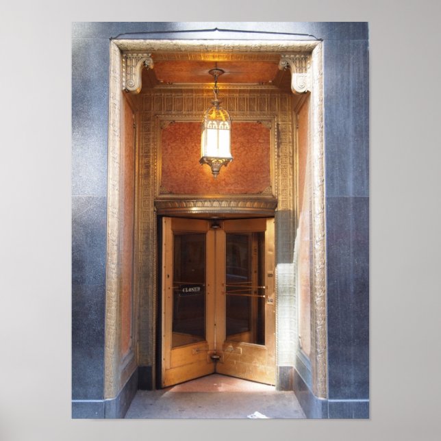 Póster Poster de Chicago Door (Frente)