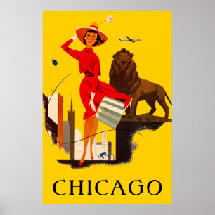 Póster Poster de Chicago Windy City