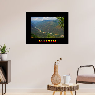 Póster Poster de Chicamocha Colombia
