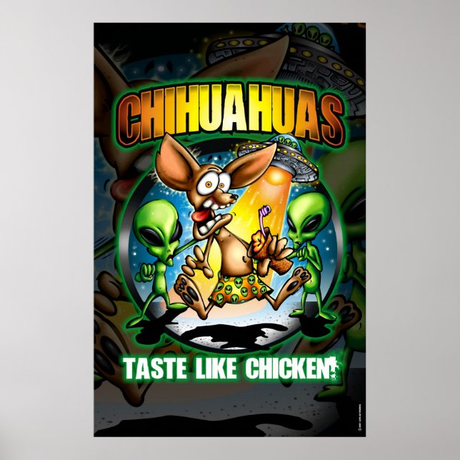Póster Poster de Chihuahuas (Frente)