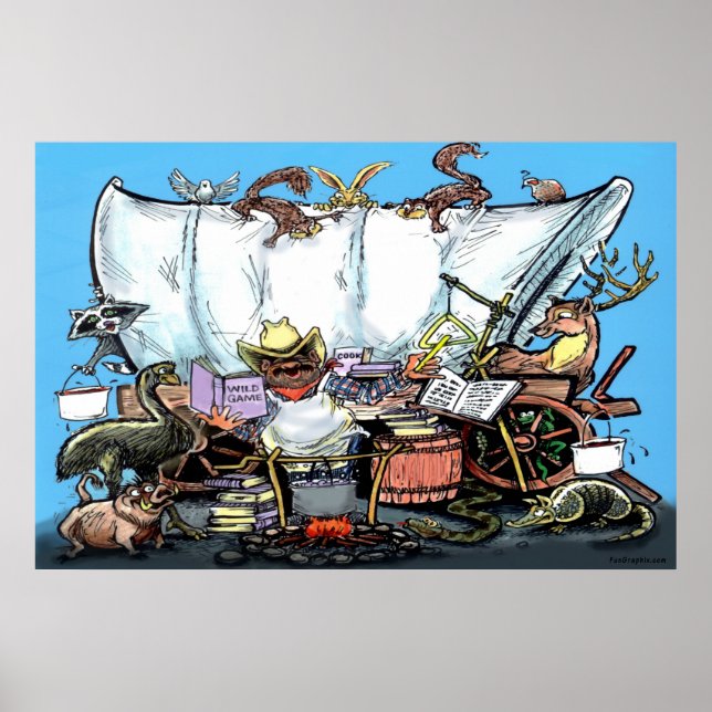 Póster Poster de Chuckwagon (Frente)