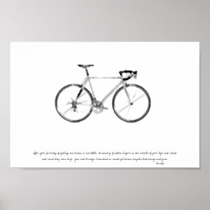 Póster poster de ciclismo