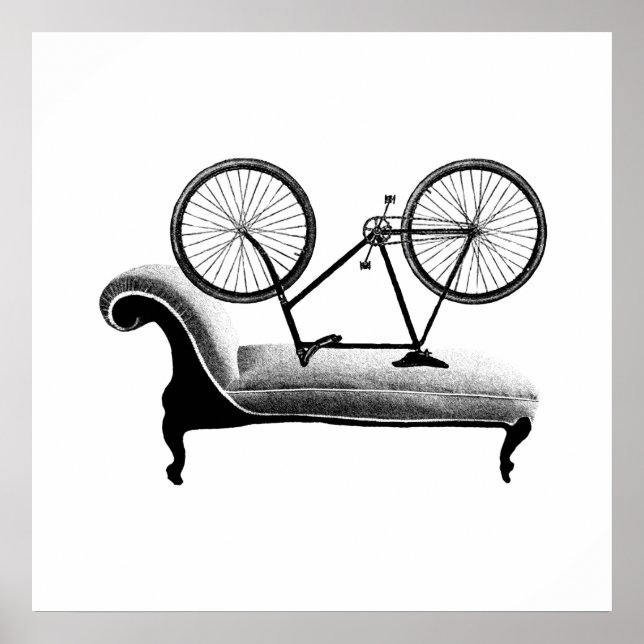 Póster Poster de ciclismo adaptable (Frente)