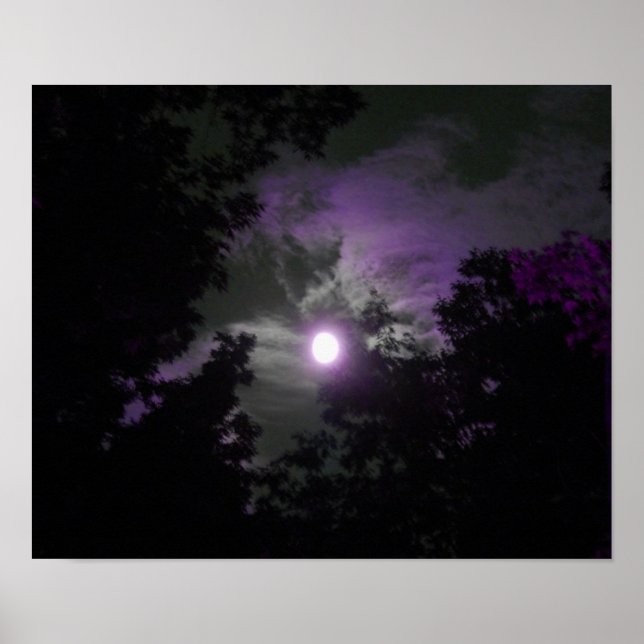 Póster Poster de cielo nocturno (Frente)