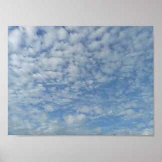 Póster poster de cielo nublado
