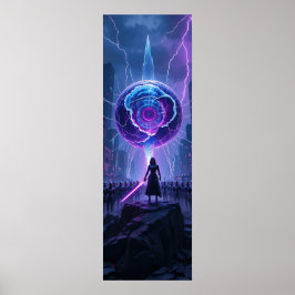 Póster Poster de Ciencia Ficción Metamorfosis - Futurista