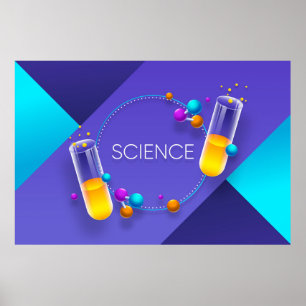 Póster Poster de ciencias