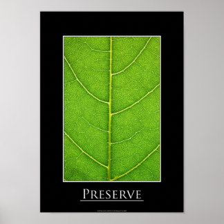 Póster Poster de cierre de hoja