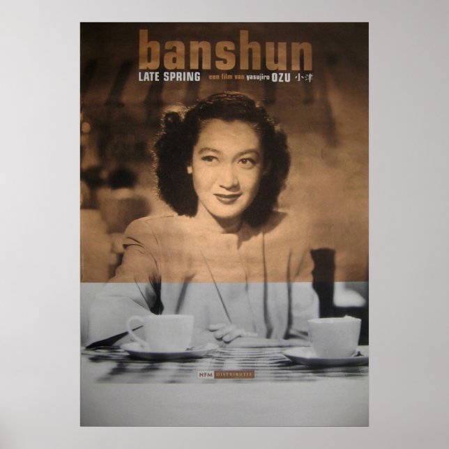 Póster poster de cine banshun de primavera tardía (Frente)