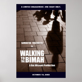 Póster Poster de cine Bat Mitzvah Bimah