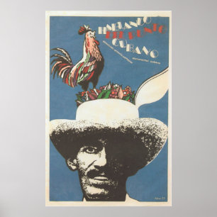 Póster Poster de cine cubano Poster de cine