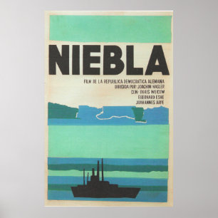 Póster Poster de cine cubano Poster de cine