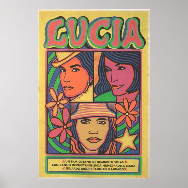 Póster Poster de cine cubano Poster de cine (Frente)